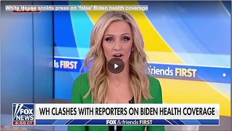 "White House Chides Media for 'False' Coverage on Biden's Health"