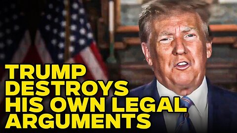Trump DESTROYS His Own Administration’s Legal Arguments In Disastrous Interview