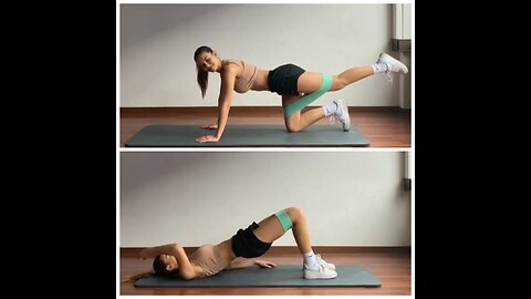 15 Minute Booty Workout * With Resistance Band