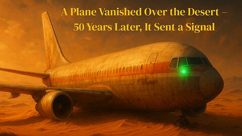 A Plane Vanished Over the Desert – 50 Years Later, It Sent a Signal!
