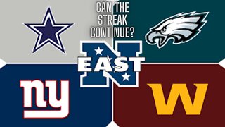 Don't look now but the two-decade long NFC East streak has a chance of extending