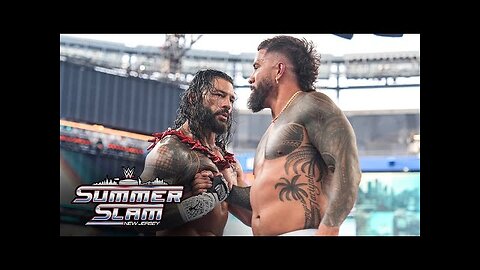 Roman Reigns & Jey Uso vs. Bron Breakker & Bronson Reed SummerSlam 2025 highlights - WWE