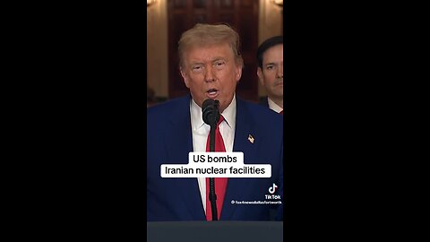 US BOMBS IRAN ABOUT TIME