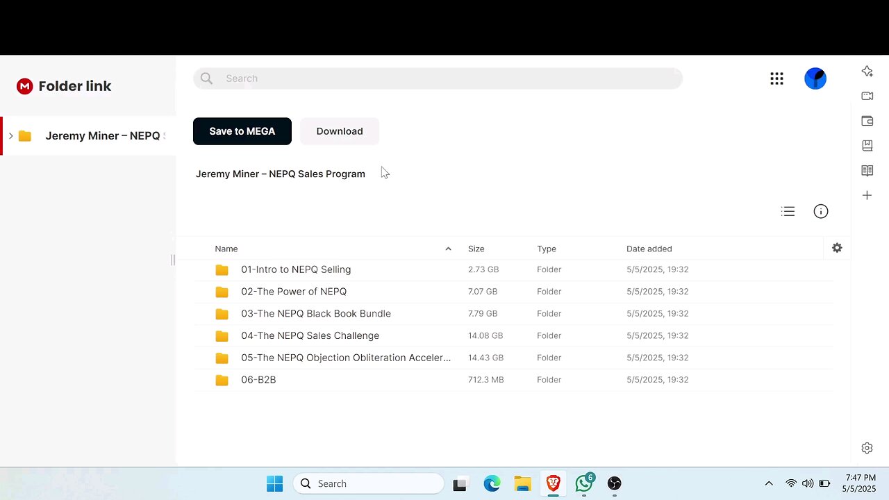 Jeremy Miner Nepq Sales Program