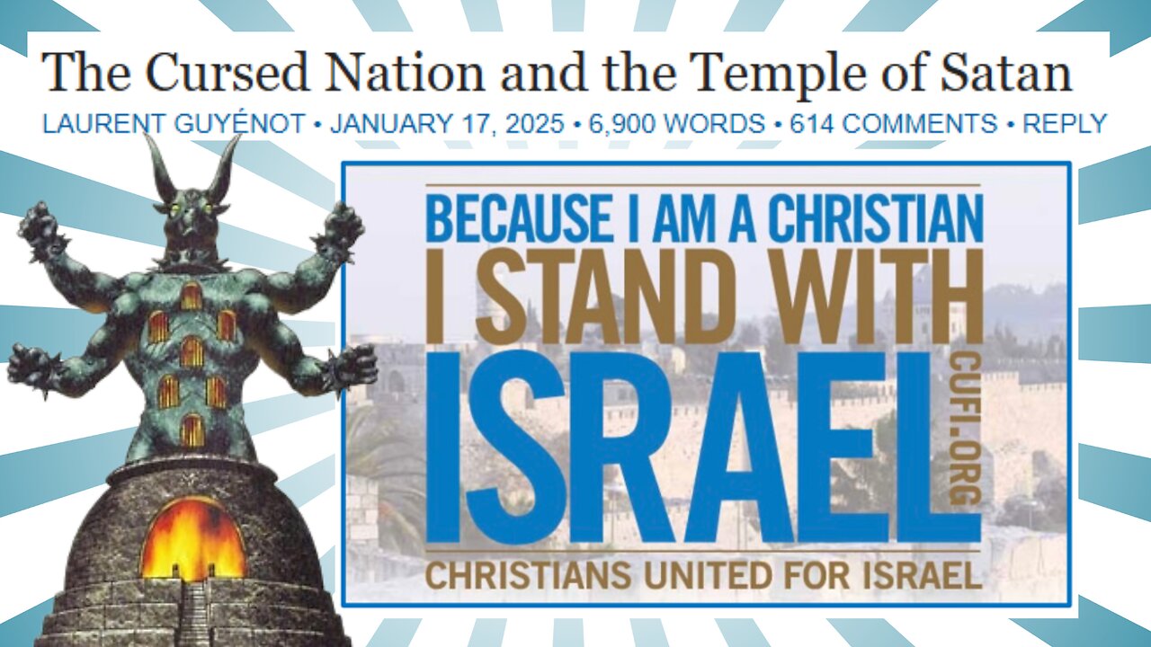 WHY CHRISTIANS STAND WITH ISRAEL