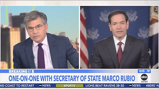 Rubio Destroys Stephanopoulos Over 'U.S. Causing Deaths' Narrative