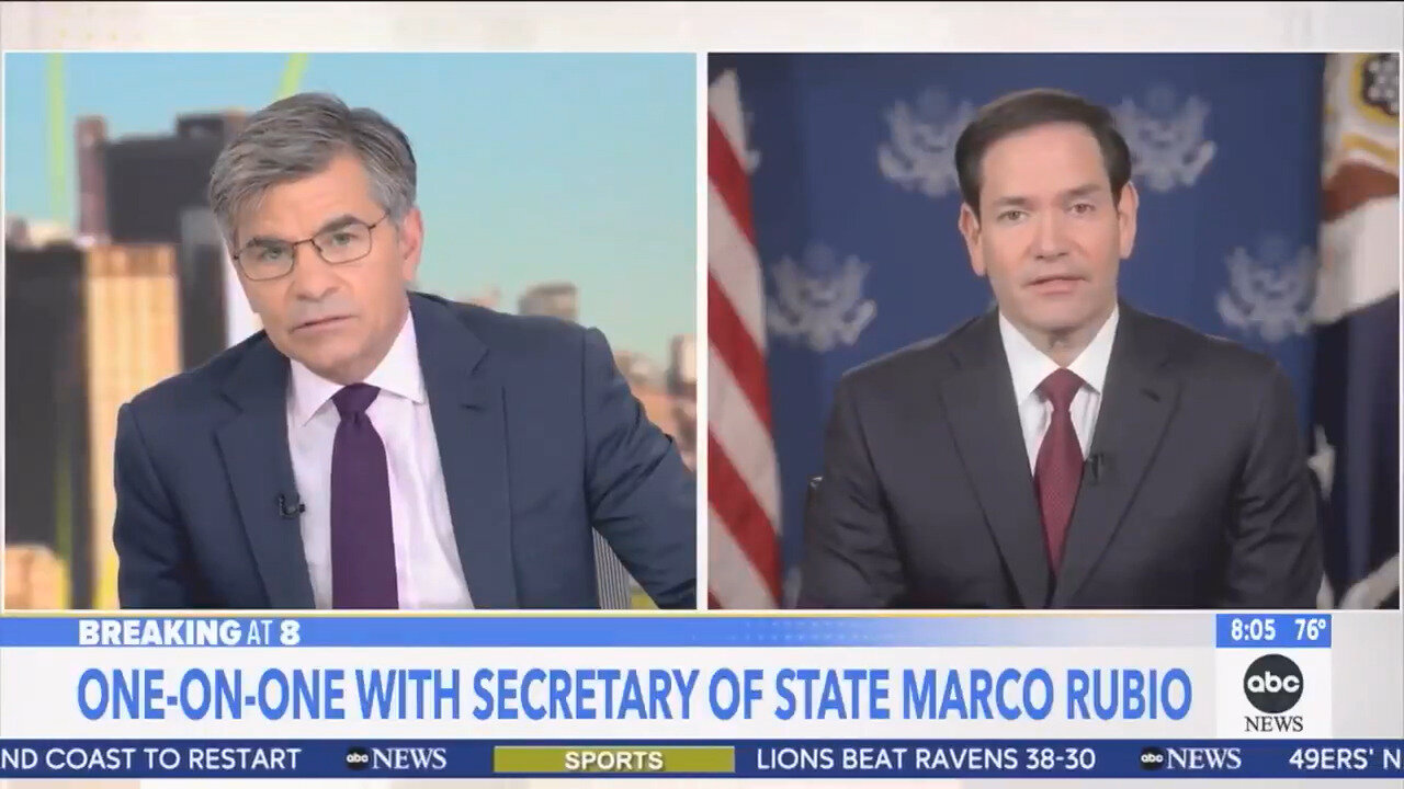 Rubio Destroys Stephanopoulos Over 'U.S. Causing Deaths' Narrative