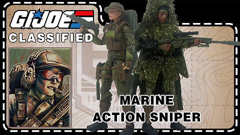 Action Marine Sniper - 60th Anniversary - G.I. Joe Classified - Unboxing & Review