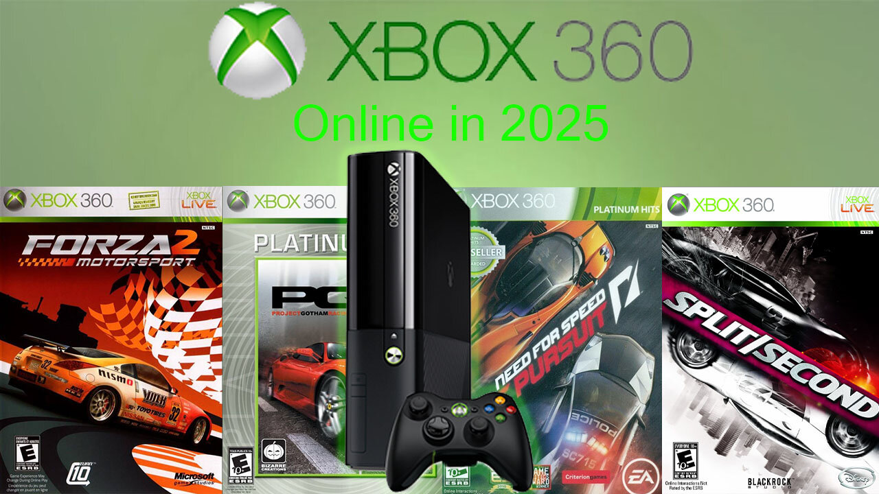 Which Xbox 360 Racing Games are Still Playable Online in 2025?