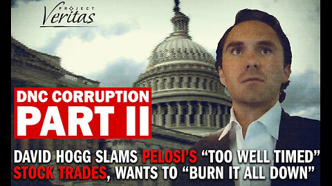 David Hogg Slams Pelosi’s ‘Too Well-Timed’ Stock Trades, Wants to ‘Burn it All Down’
