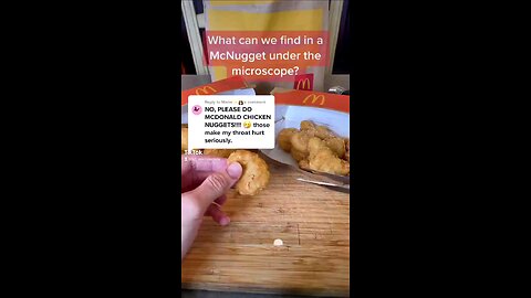 McDonald's Chicken Nugget closer look