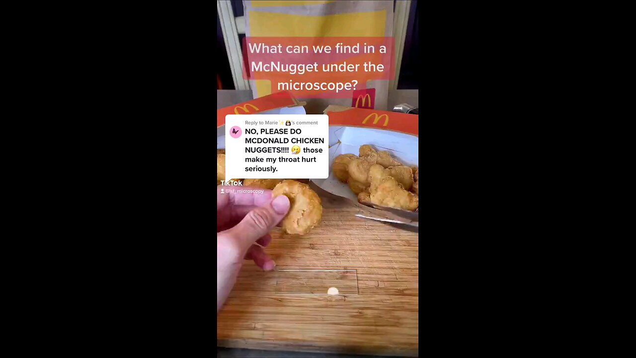 McDonald's Chicken Nugget closer look