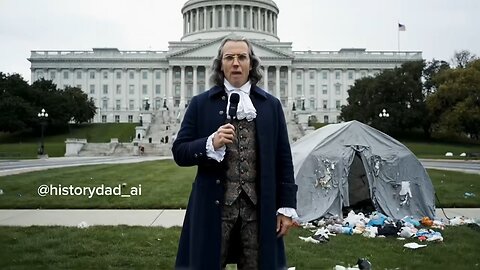 Ben Franklin Interviews America in 2025 Founding Father Reacts to Modern Government 🤯