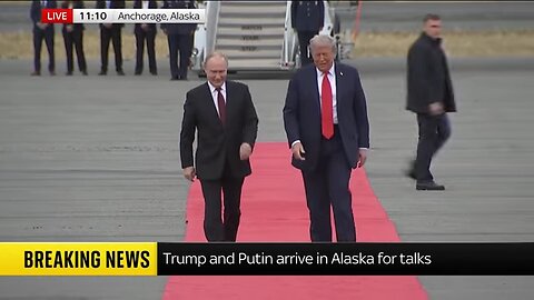 BREAKING: Donald Trump applauds Vladimir Putin as Presidents meet for Ukraine summit
