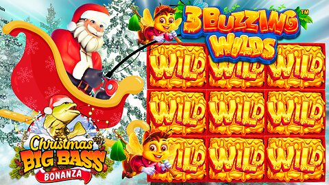 Small Starting Balance with Christmas Big Bass Bonanza, Might of Ra & 3 Buzzing Wilds on Easybet!