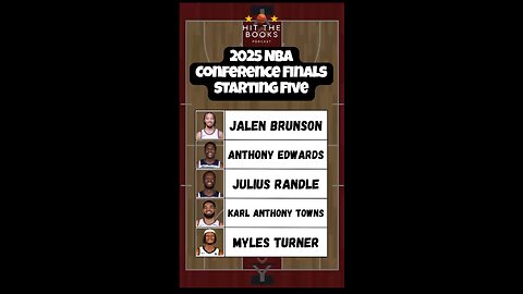 Starting 5 for remaining playoff teams!