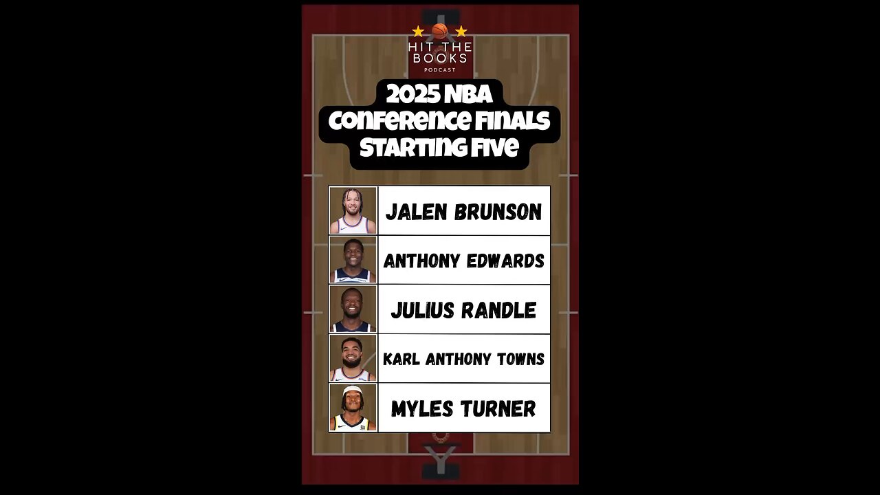 Starting 5 for remaining playoff teams!