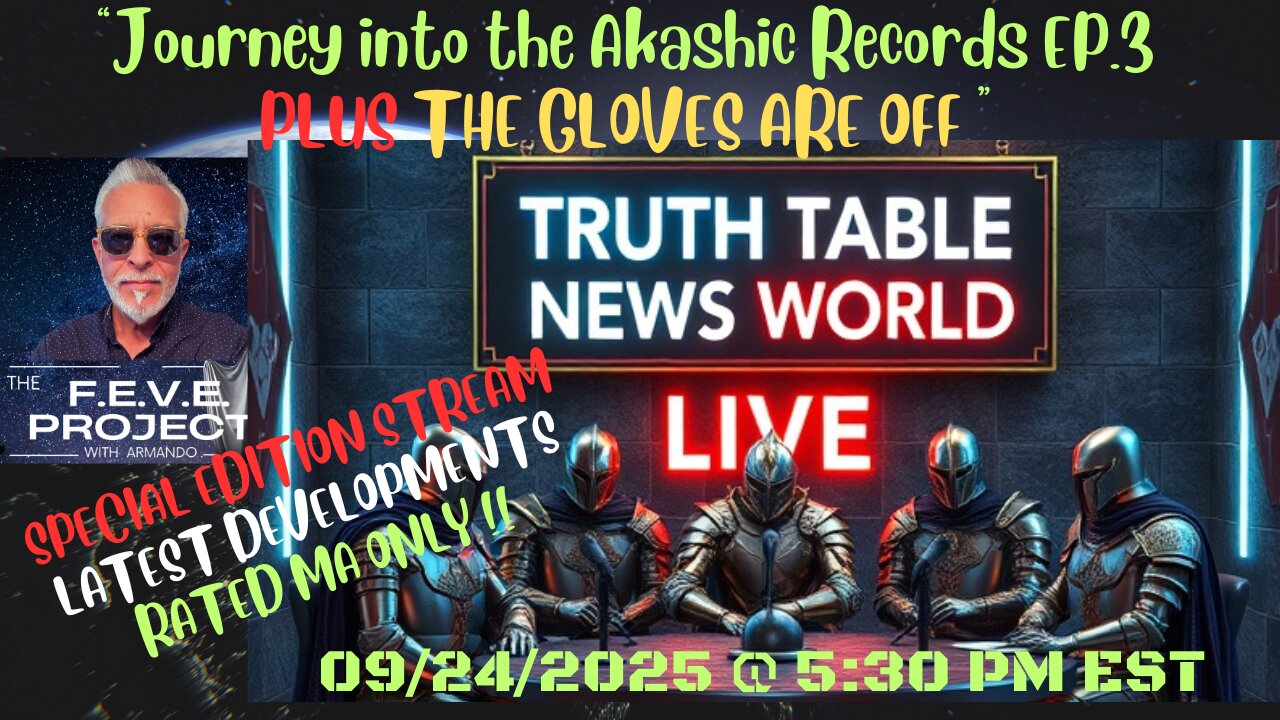 "JOURNEY INTO THE AKASHIC RECORDS EP.3" PLUS THE GLOVES ARE OFF