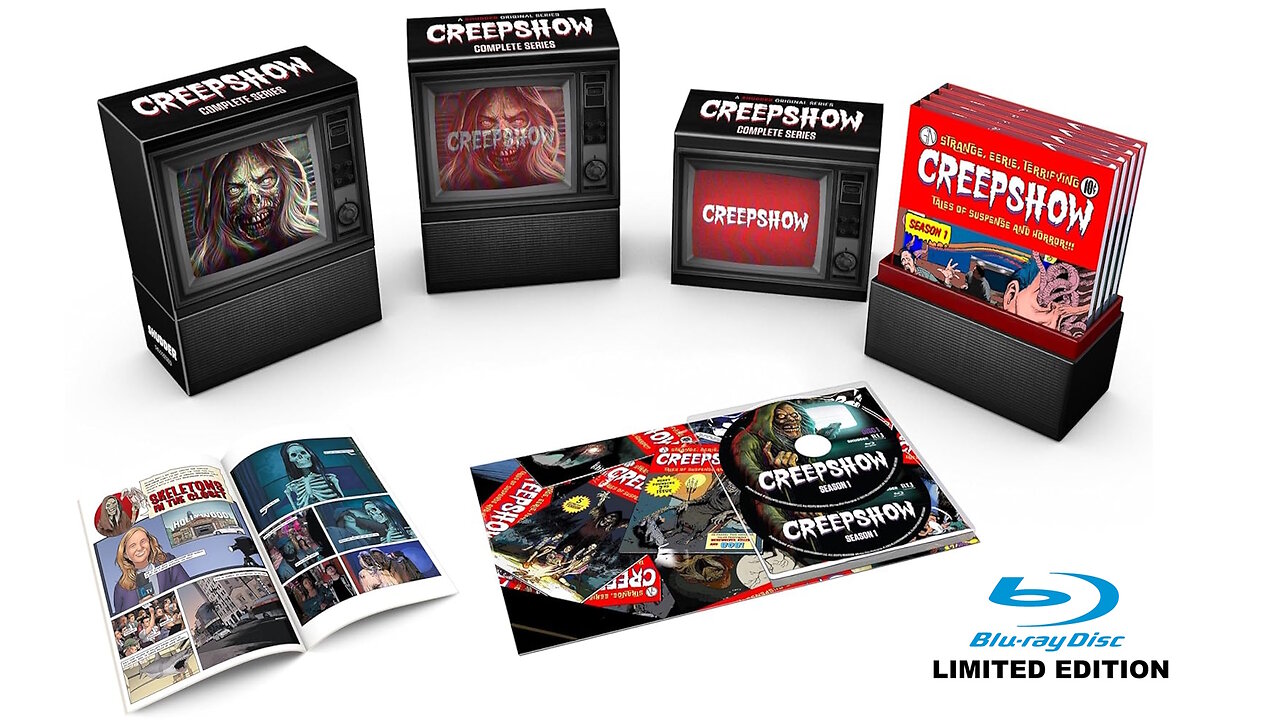 Creepshow Complete Series [Blu-ray All 4 Seasons]