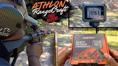 Athlon RangeCraft Velocity Pro Radar Chronograph Review & Unboxing | Worth It?