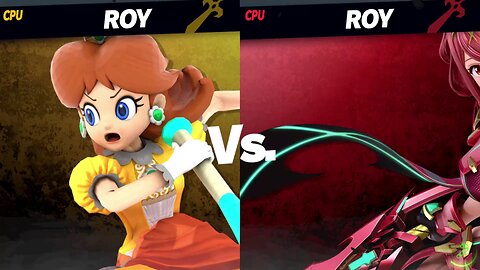Daisy (Roy) vs Pyra (Roy) [Chaos Kid SSBU Member Request] -By CBoyDoesStuff/vaporwavecranberries