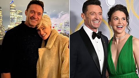 Jackman & Deborra-Lee Reunite for Family