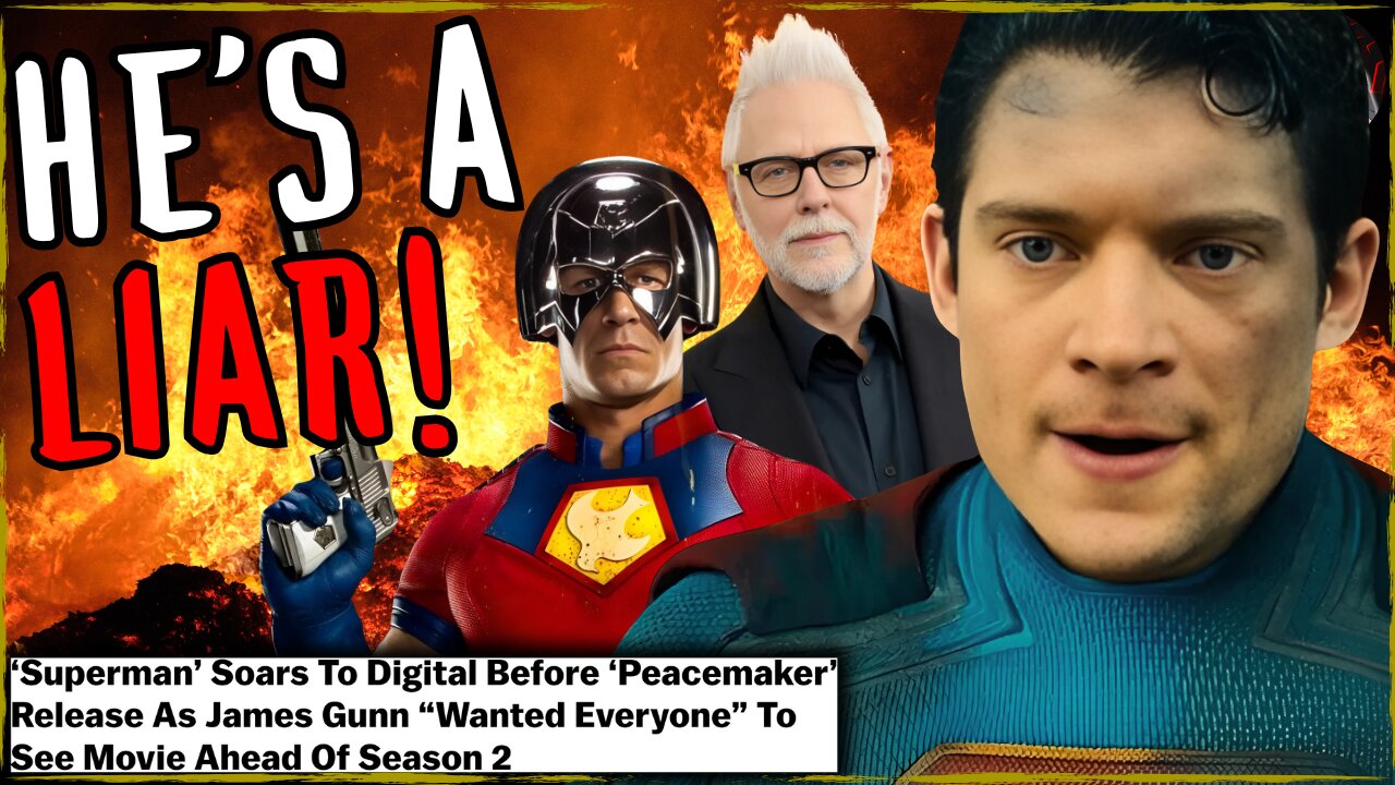 James Gunn is LYING About Superman Digital Release to Save the DCU!