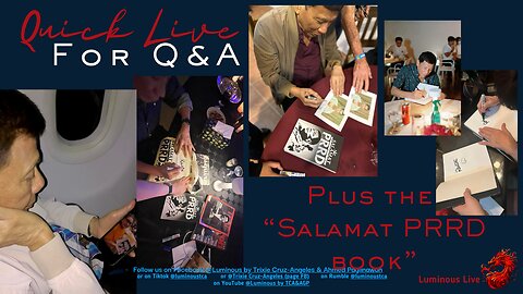 Q&A plus Salamat PRRD book