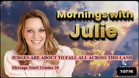 Julie Green subs JUDGES ARE ABOUT TO FALL ALL ACROSS THIS LAND