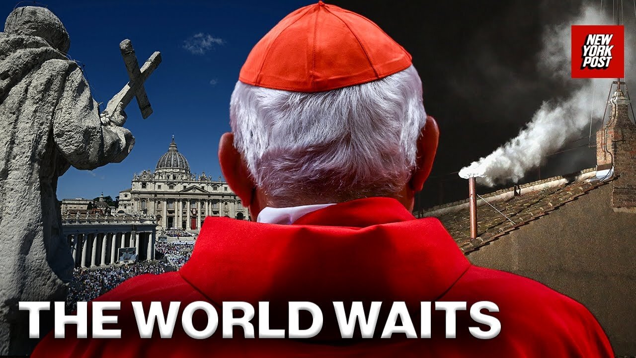 World awaits for white smoke as conclave elects a new pope