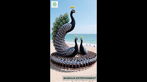 Peacock Power! Watch These Girls Transform in STUNNING Formation