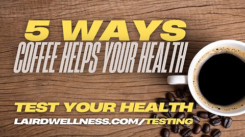 5 Ways Coffee Helps Your Health