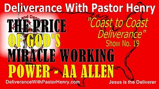 The Price of God's Miracle Working Power