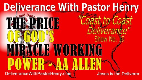The Price of God's Miracle Working Power