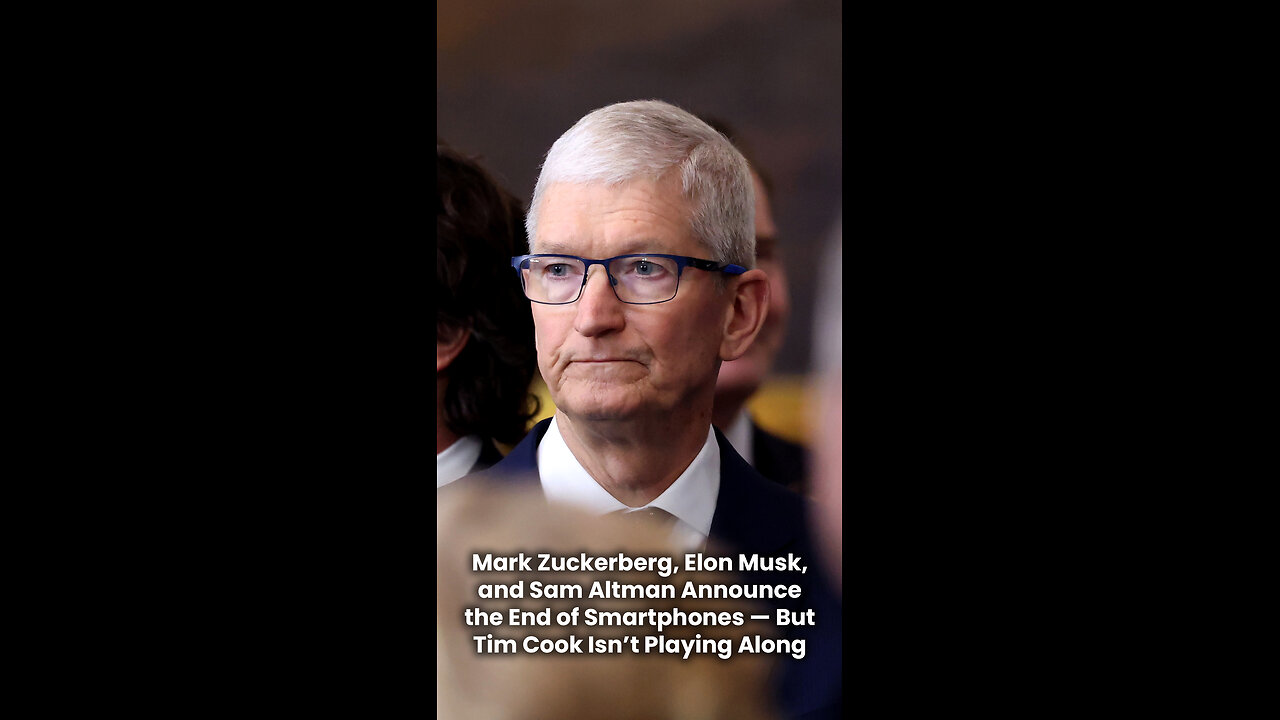 Mark Zuckerberg, Elon Musk, and Sam Altman Announce the End of Smartphones But Tim Cook Isnt Playing