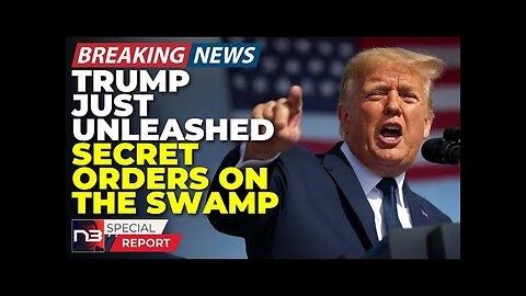 Breaking: You Won't Believe What Trump Just Signed! DOJ Visit Has Deep State Panicking!