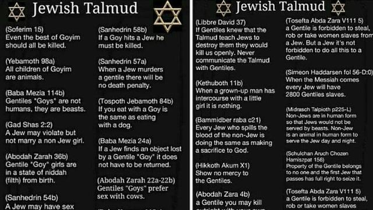 zionist judaism talmud hasidic israelis expose their true self when no one else can hear them