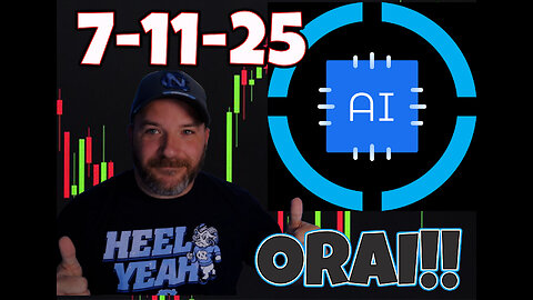 ORAI update clip from our livestream! 7-11-25!