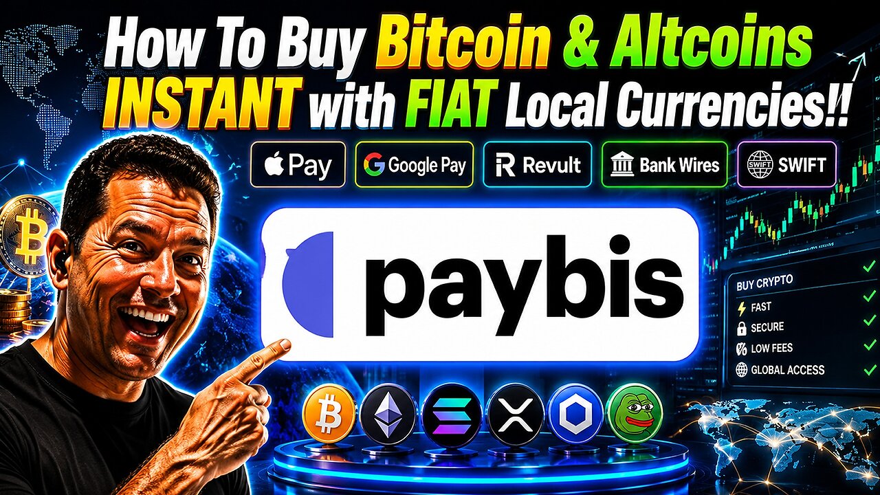 Paybis Best Crypto FIAT Gateway | How To Buy Bitcoin Altcoins EASY with Local Currencies