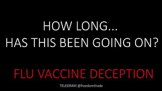 How long has flu vaccine fraud been going on