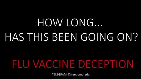 How long has flu vaccine fraud been going on