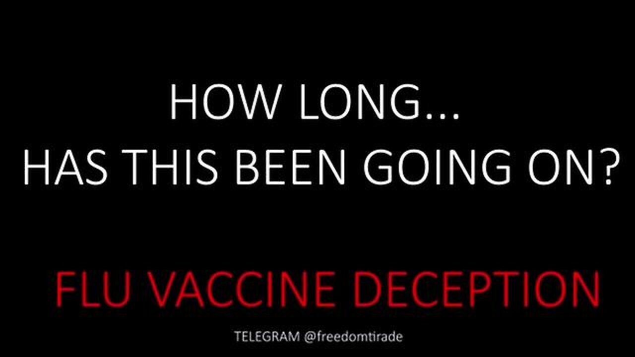 How long has flu vaccine fraud been going on
