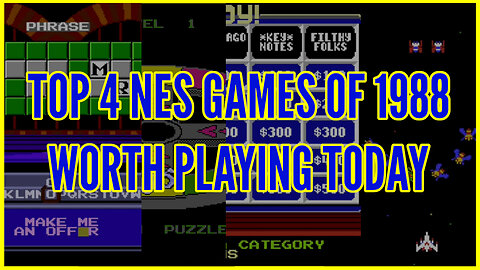 Top 4 NES Games of 1988 Worth Playing Today