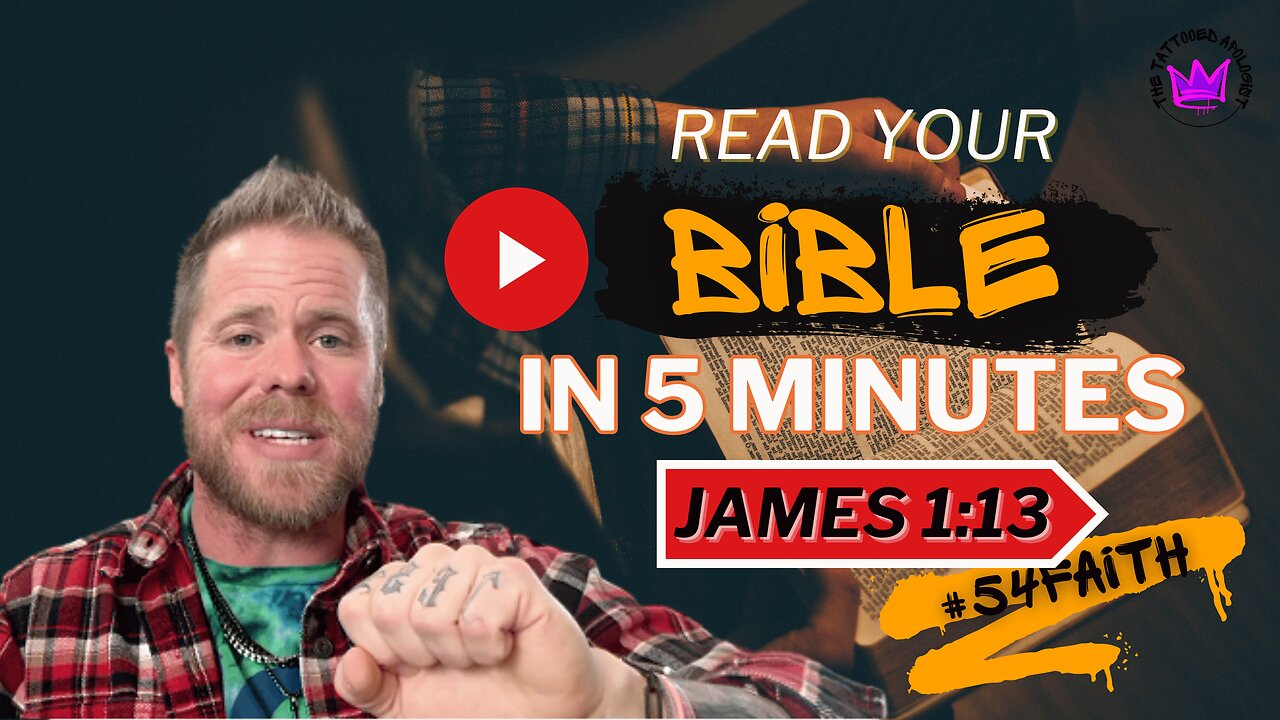 James 1:13 EXPLAINED – God Doesn’t Tempt You | Five for Faith