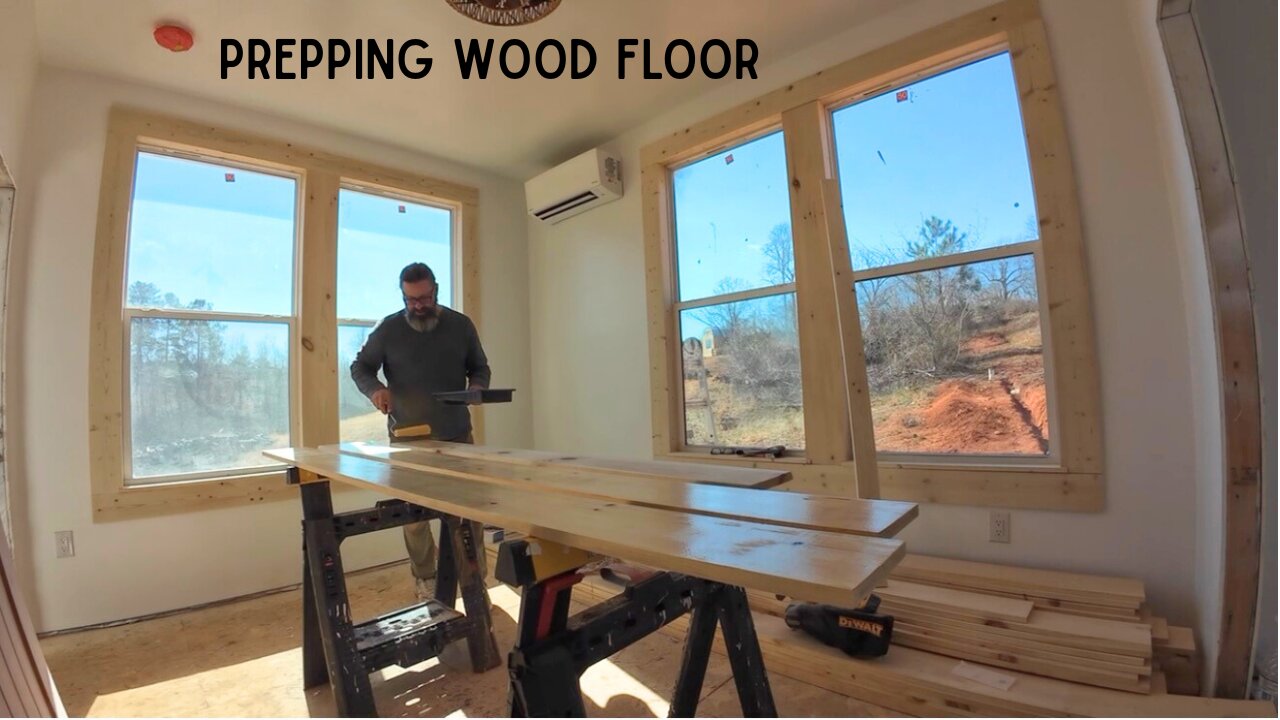 Prepping Wood Floor