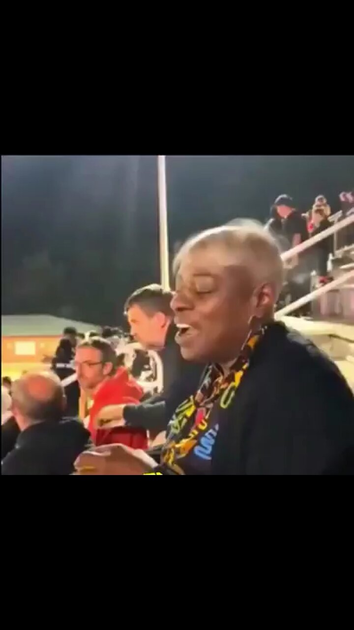 A woman’s head is literally steaming