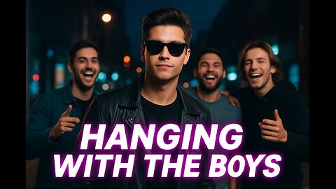hanging with the boys
