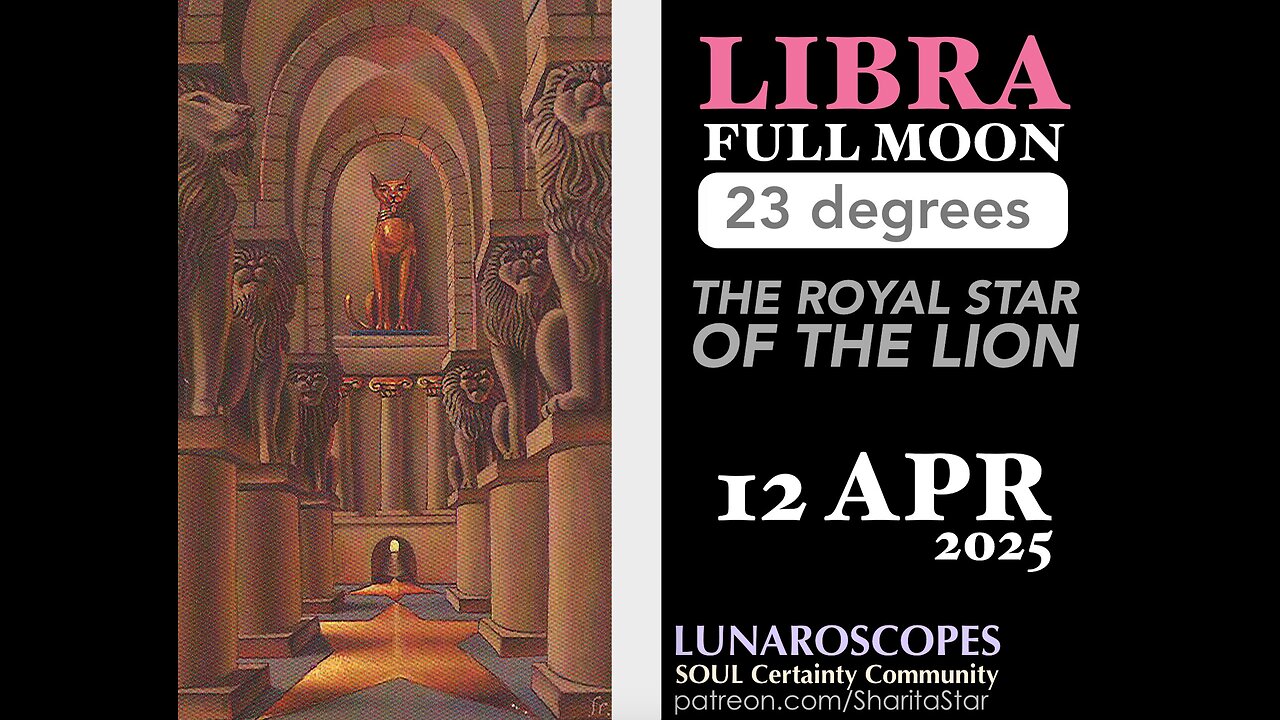 What's Releasing for America? Lunar Horoscopes, 12 Apr 2025 Libra Full Moon