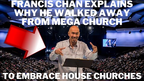 Francis Chan Interview w/ Lecrae Explains Why He Walked Away from Mega Church for House Churches