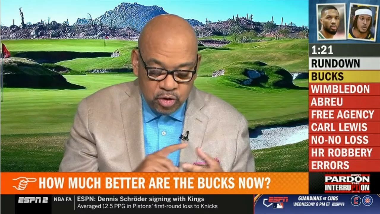 Pardon the Interruption: Wilbon Reacts to Bucks' Roster Shake-Up